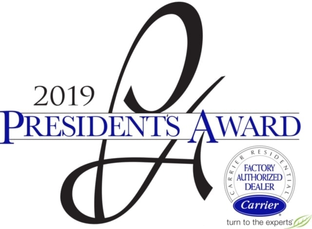 2019 Carrier President's Award.