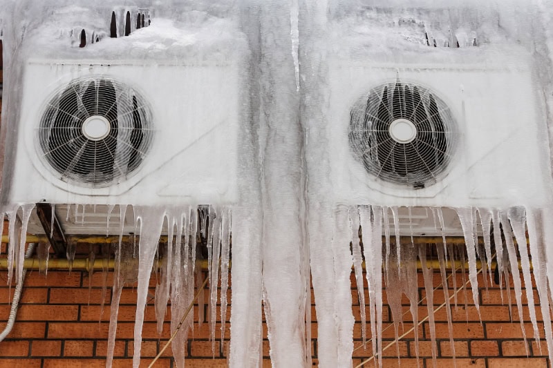 Why Air Conditioners Freeze Up. AC freezing up.