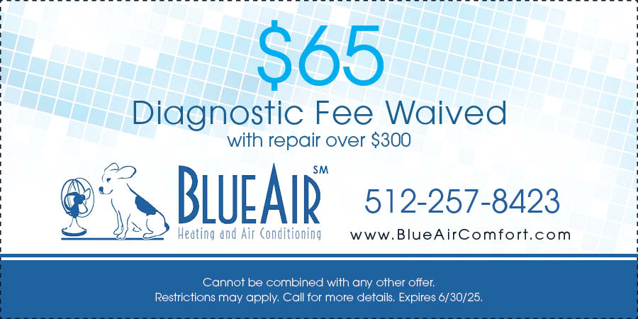  Diagnostic Fee Waived with repair over 0.