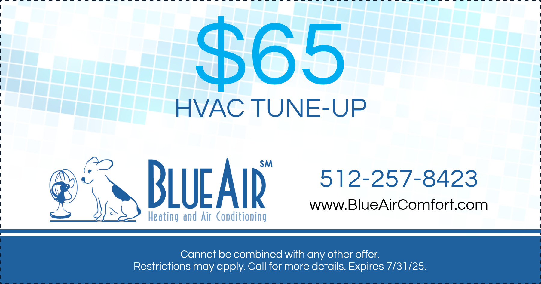 $65 HVAC Tune-Up.